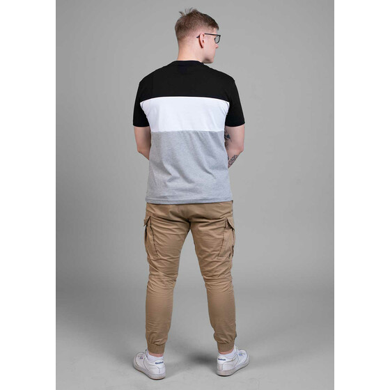 Aight* x Varion T-Shirt - 3 Tone black white grey S